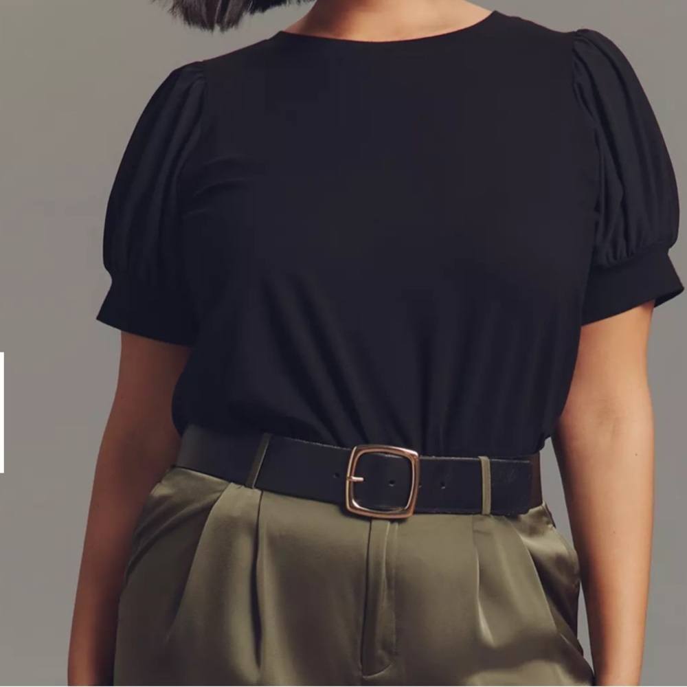🎉New - Eloquii Plus Puff-Sleeve Tee for Anthropologie